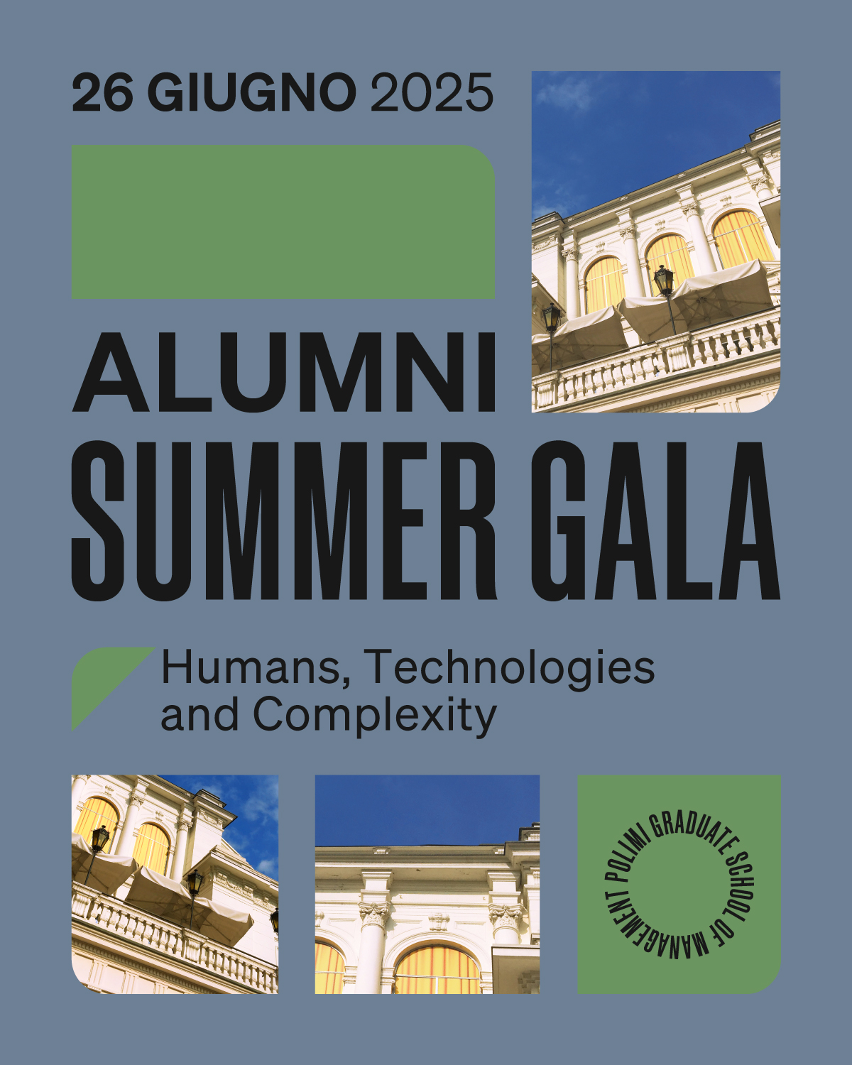 Alumni Awards 2025: celebriamo l’eccellenza all’Alumni Summer Gala di POLIMI GSoM